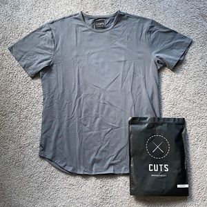 Cuts Clothing Ocean Storm Crew Elongated S/L Shirt